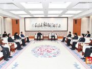 任友群会见西藏自治区人大常委会副主任、西藏大学党委书记孙献忠一行