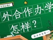 计划外的中外合作办学值得读吗