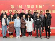 东营职业学院留学生走进文化馆美术馆