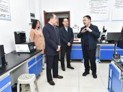 山东师范大学党委书记冯继康一行来校访问