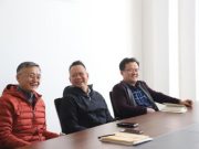 天津滨海迅腾集团董事长邵荣强莅临山东文化产业职业学院指导调研