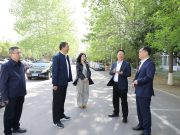 枣庄市教育局调研滕州市中等职业教育中心学校学校普通高中学位建设工作