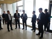 区政府副区长赵英民一行莅临青岛西海岸新区音乐学校督导食堂管理工作