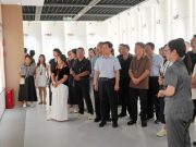 宁津县教育系统考察团到蒙阴一中参观交流