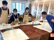 清代赫士袍服保护修复工作正式启动