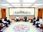 济南市历城区委书记张军一行来校调研