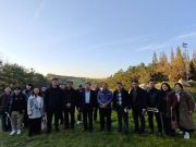 烟台南山学院科研团队赴南山国际高尔夫俱乐部开展实地调研