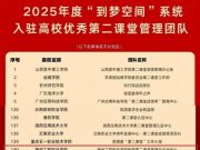德州工程职业学院荣获2025年度“到梦空间”系统入驻高校“优秀第二课堂管理团队”称号