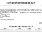 济南职业学院新增2个联合主持济南市重点实验室